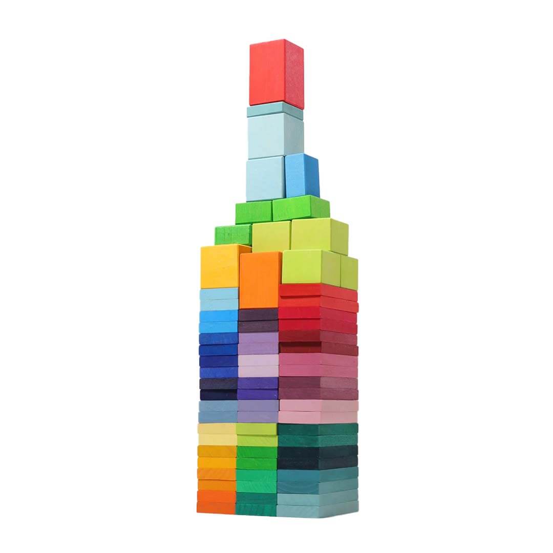 Color Chart Rally Wooden Blocks Set