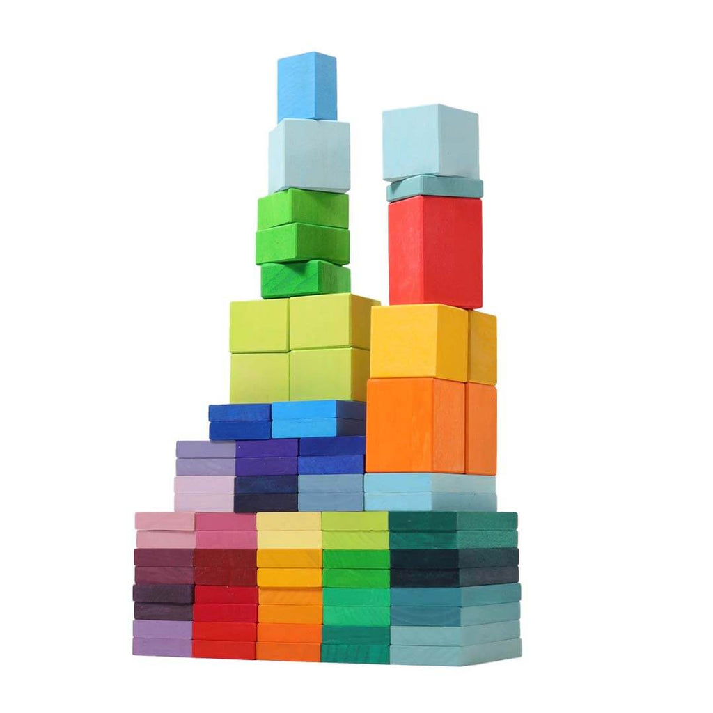 Color Chart Rally Wooden Blocks Set