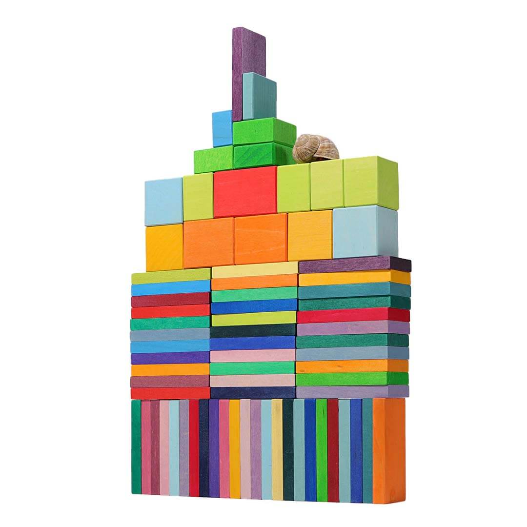 Color Chart Rally Wooden Blocks Set