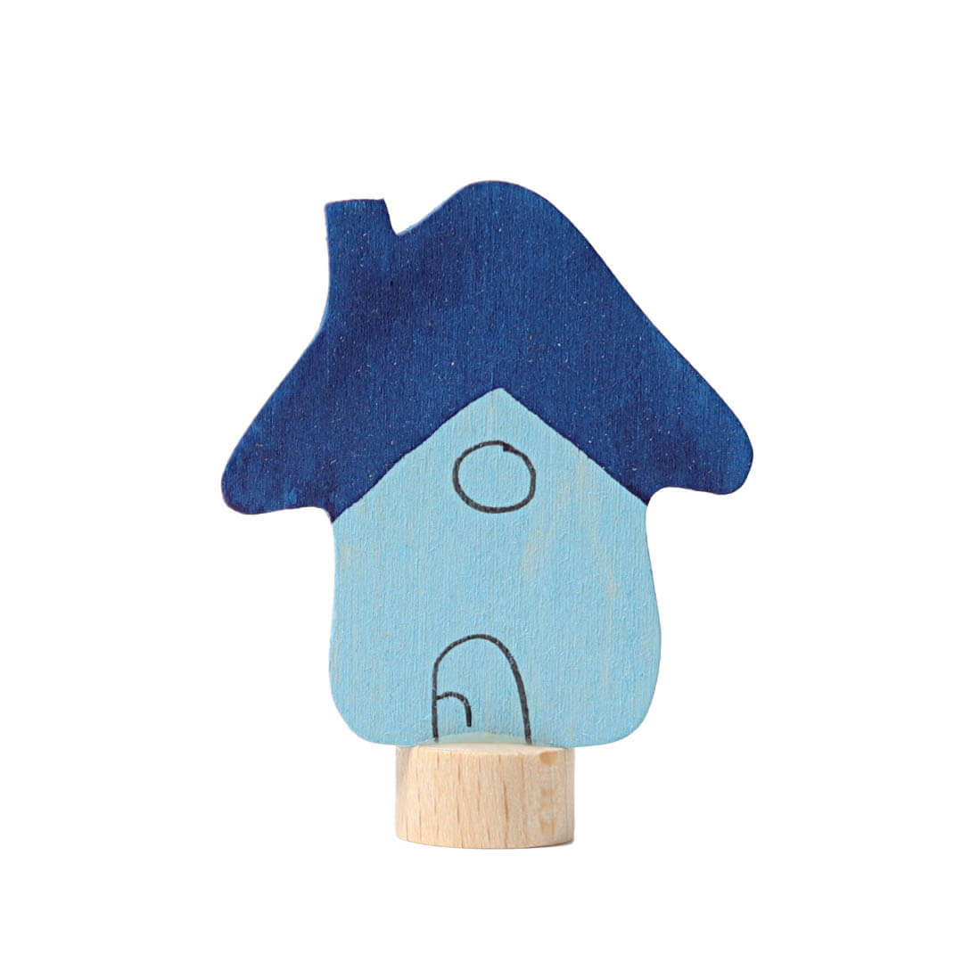 Birthday Ring Decoration - Blue House