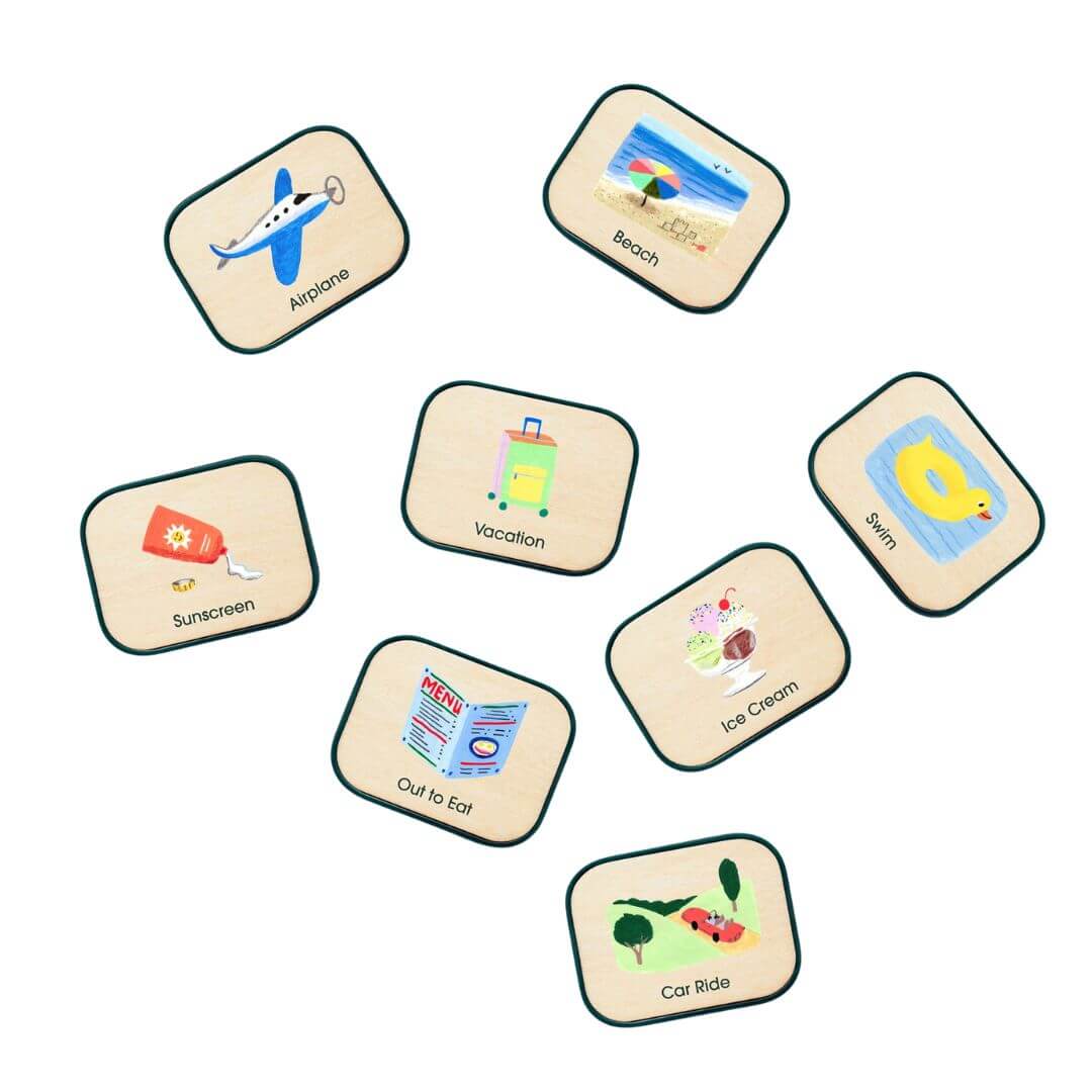 Beach Vacation Activity Tiles
