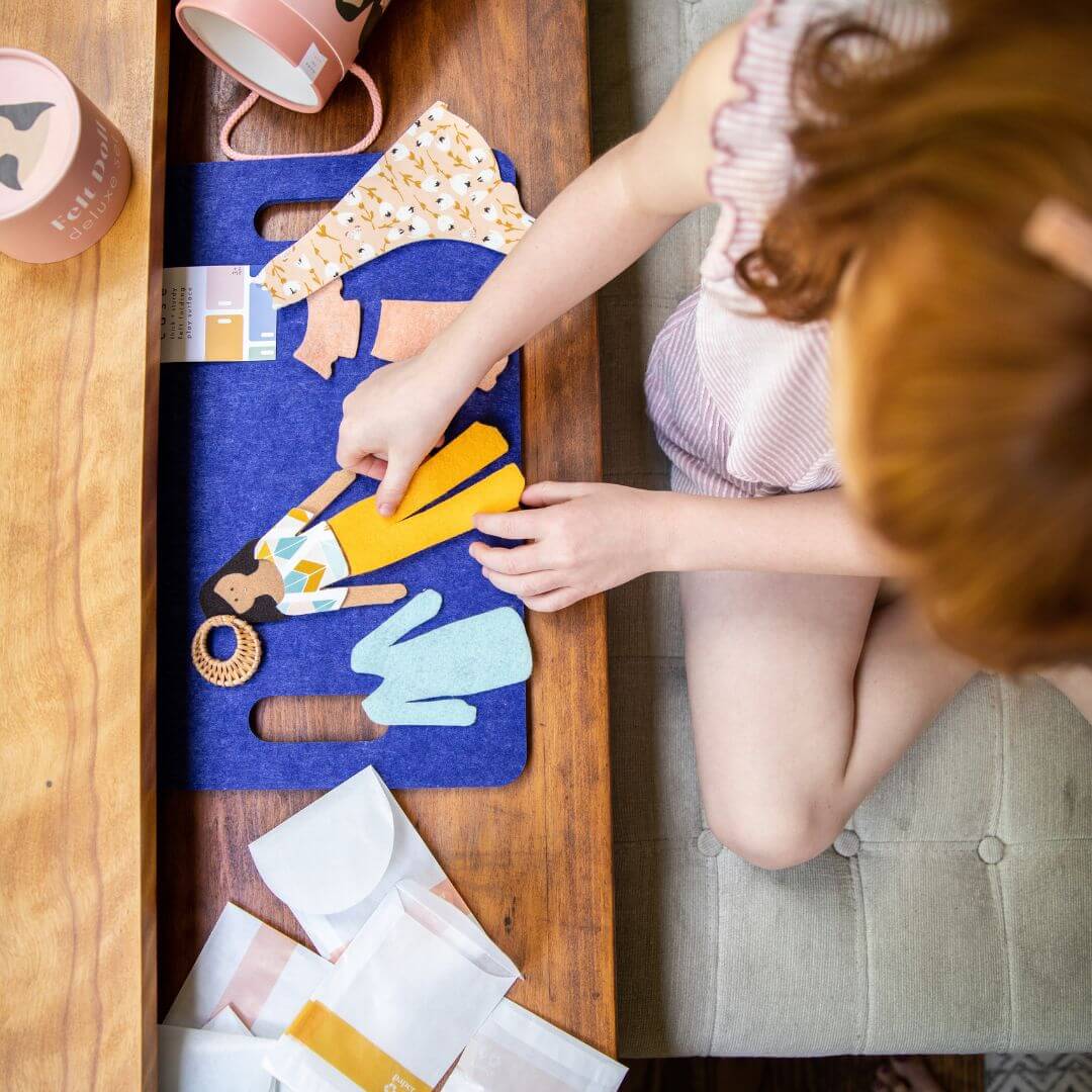 Deluxe Felt Doll Set
