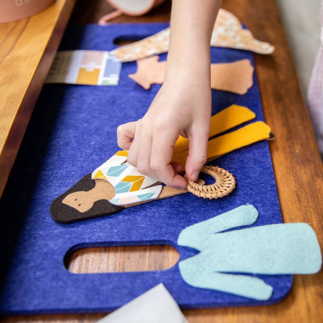 Deluxe Felt Doll Set