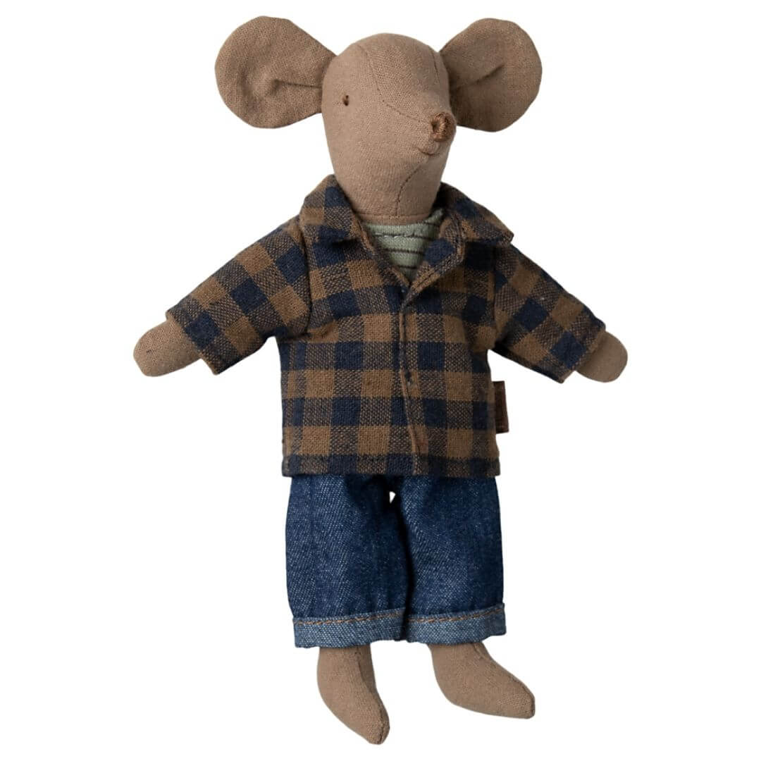 Dad Mouse - Light Brown