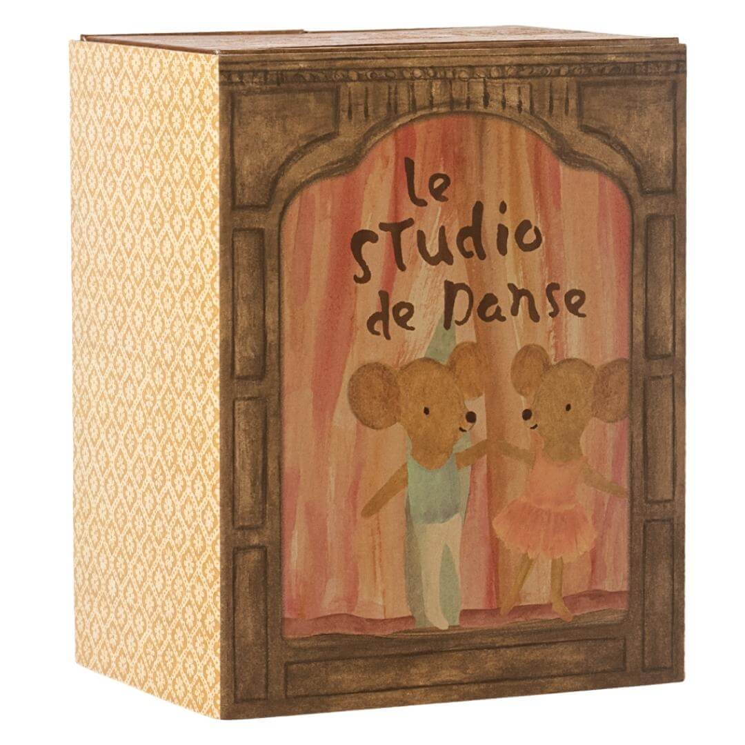 Ballet Dance Studio Playset - Little Sister and Little Brother Mice