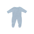 Blue Knit Doll Pajamas - 15"