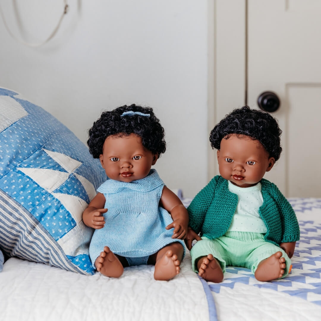Forest Green Doll Outfit - 15"