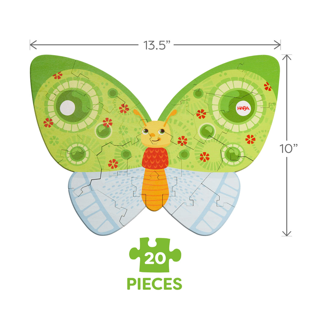 Butterfly 2-in-1 Wooden Puzzle