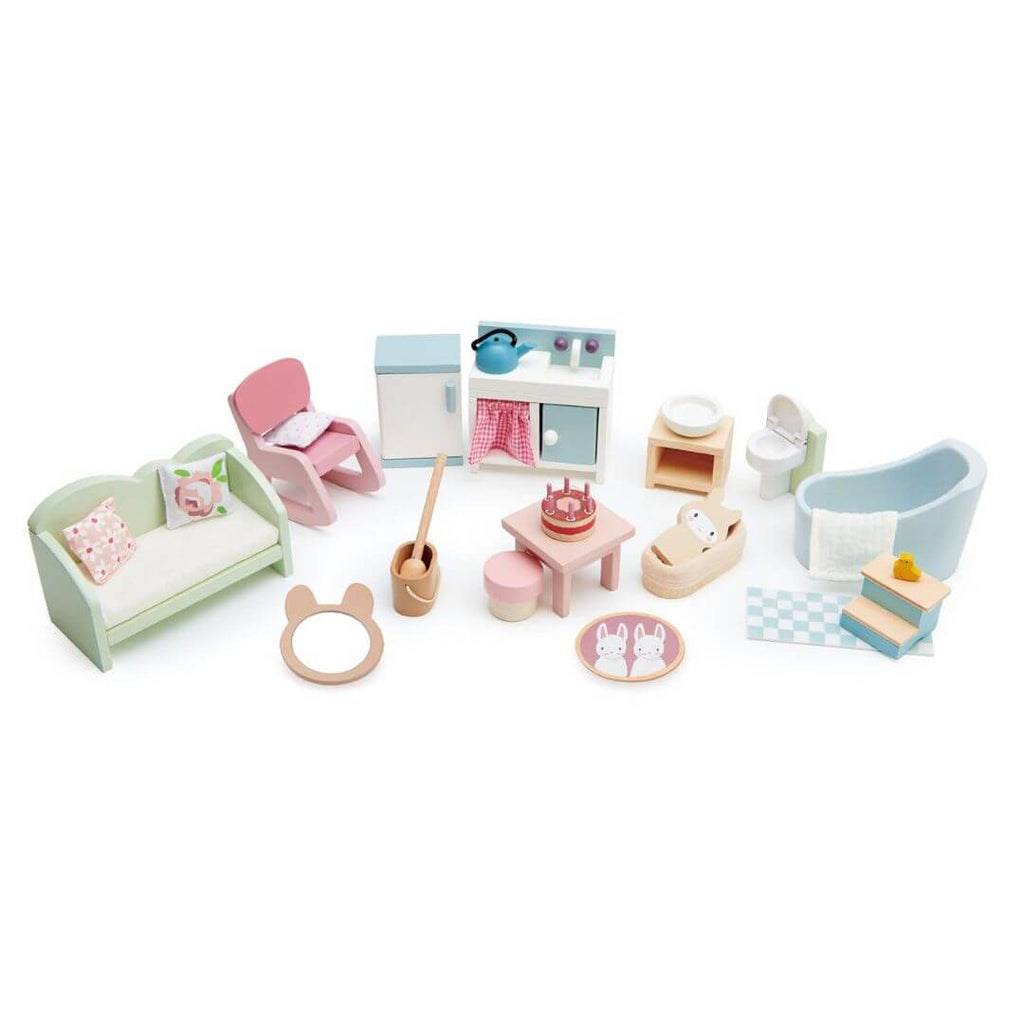 Countryside Dollhouse Furniture Set