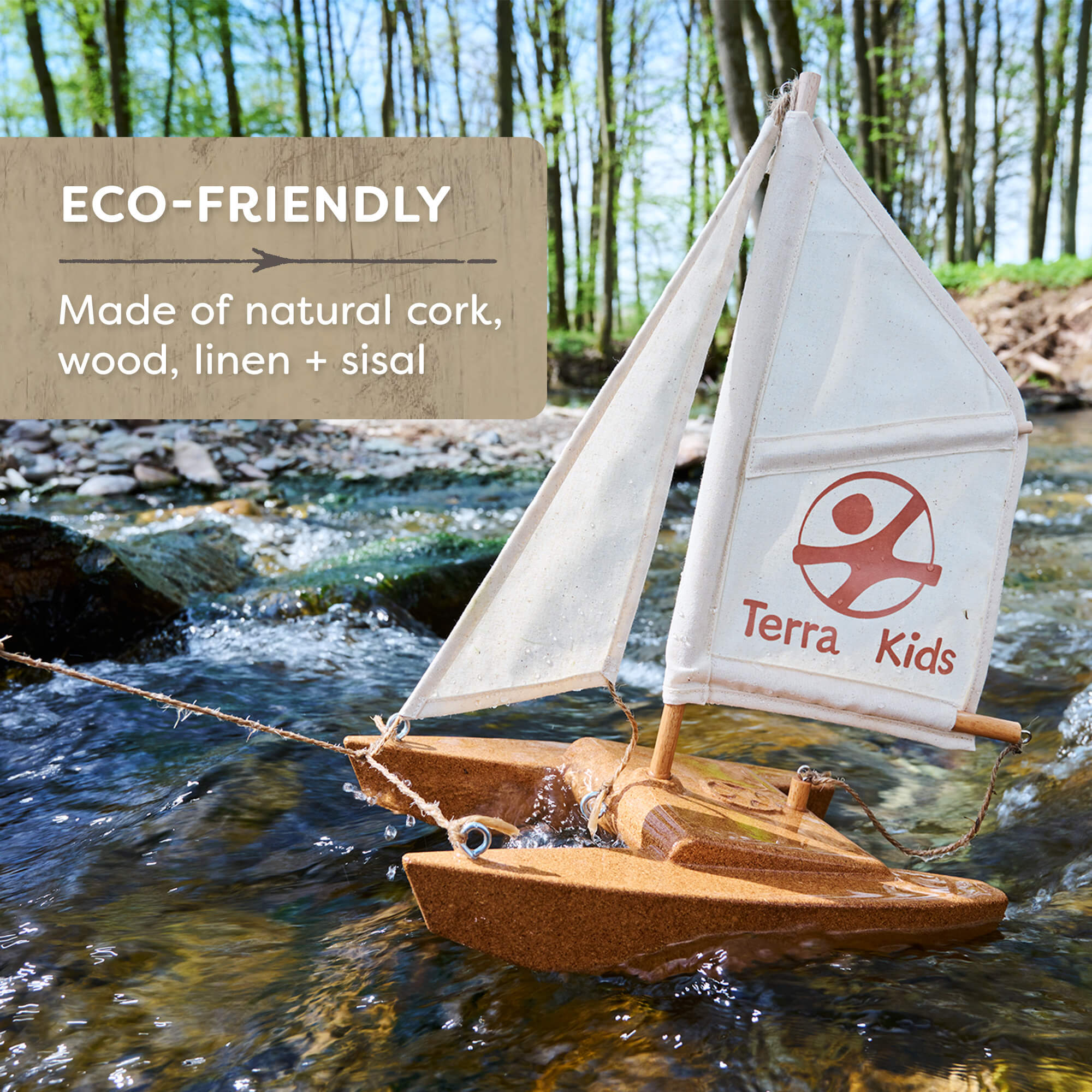 Cork Catamaran DIY Activity Kit