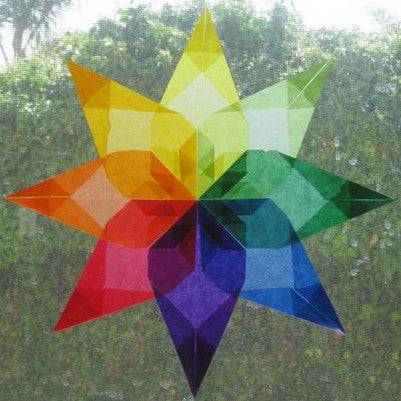 Crafting Window Stars Book with Window Star Paper Set
