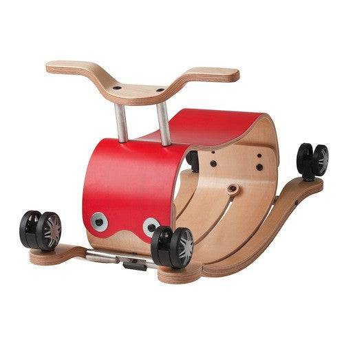 Flip 2-in-1 Wooden Ride-On and Rocking Toy