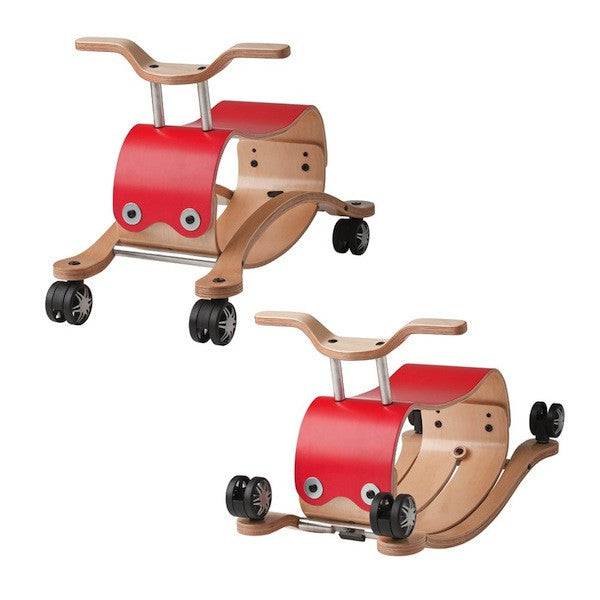 Flip 2-in-1 Wooden Ride-On and Rocking Toy