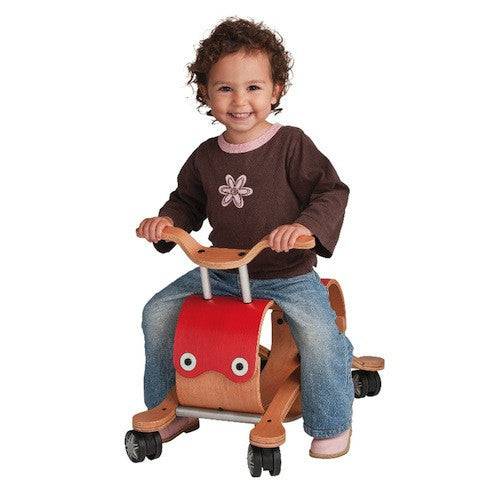 Flip 2-in-1 Wooden Ride-On and Rocking Toy